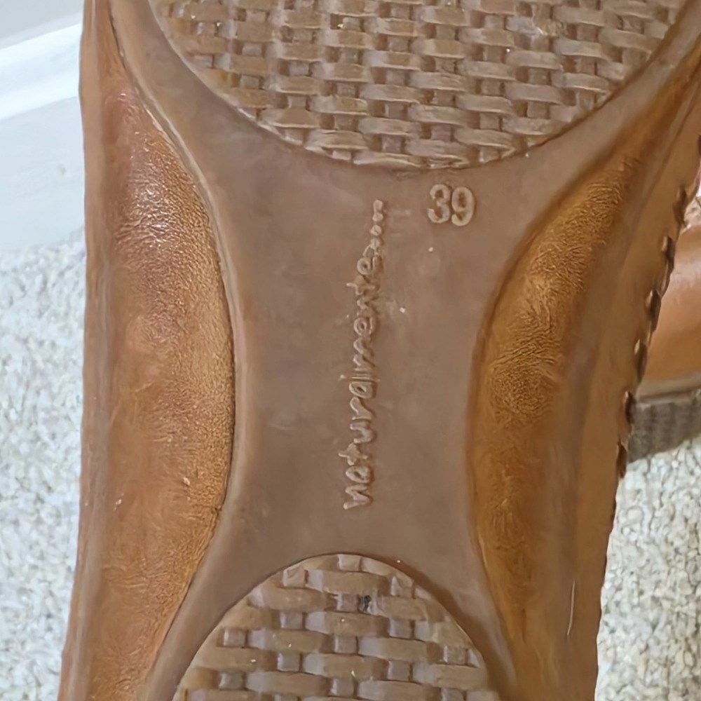 Pikolinos Mary Jane Puerto Vallarta Ankle Strap Leather Sandals Rustic Sz 8.5 - Picture 7 of 10
